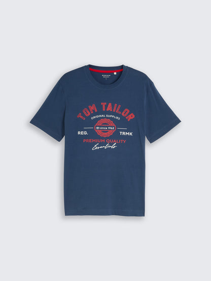 T-Shirt mit Logo-Print