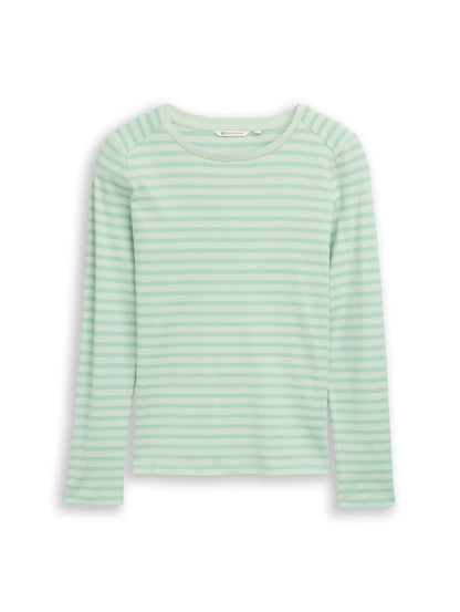 Langarmshirt mit Streifenmuster