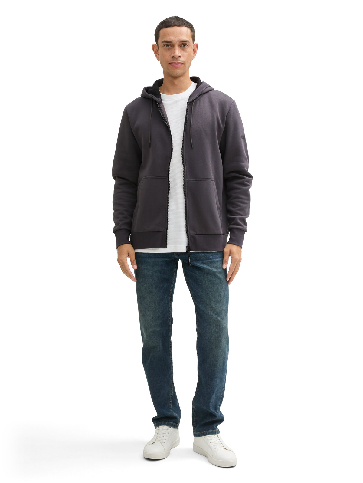 Basic Hoodie Sweatjacke