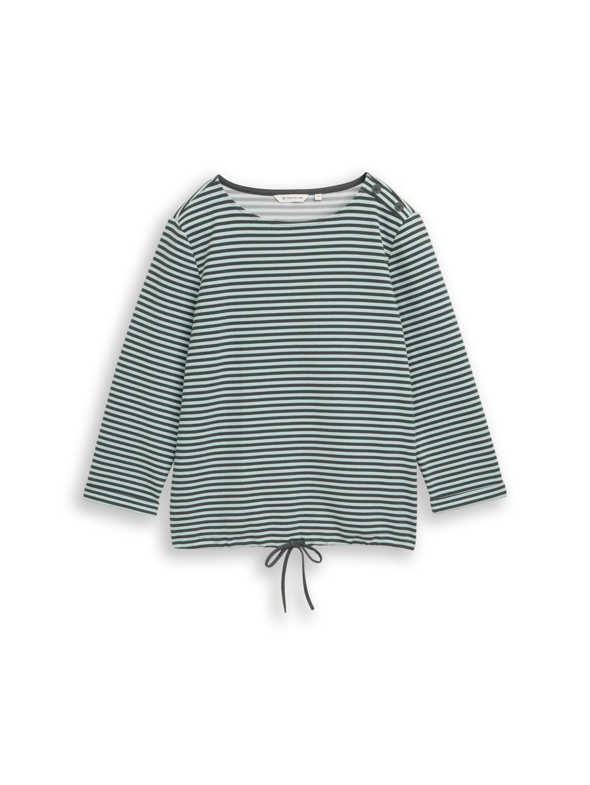 Langarmshirt mit Knopf-Details
