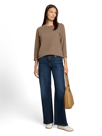 Langarmshirt mit Knopf-Details