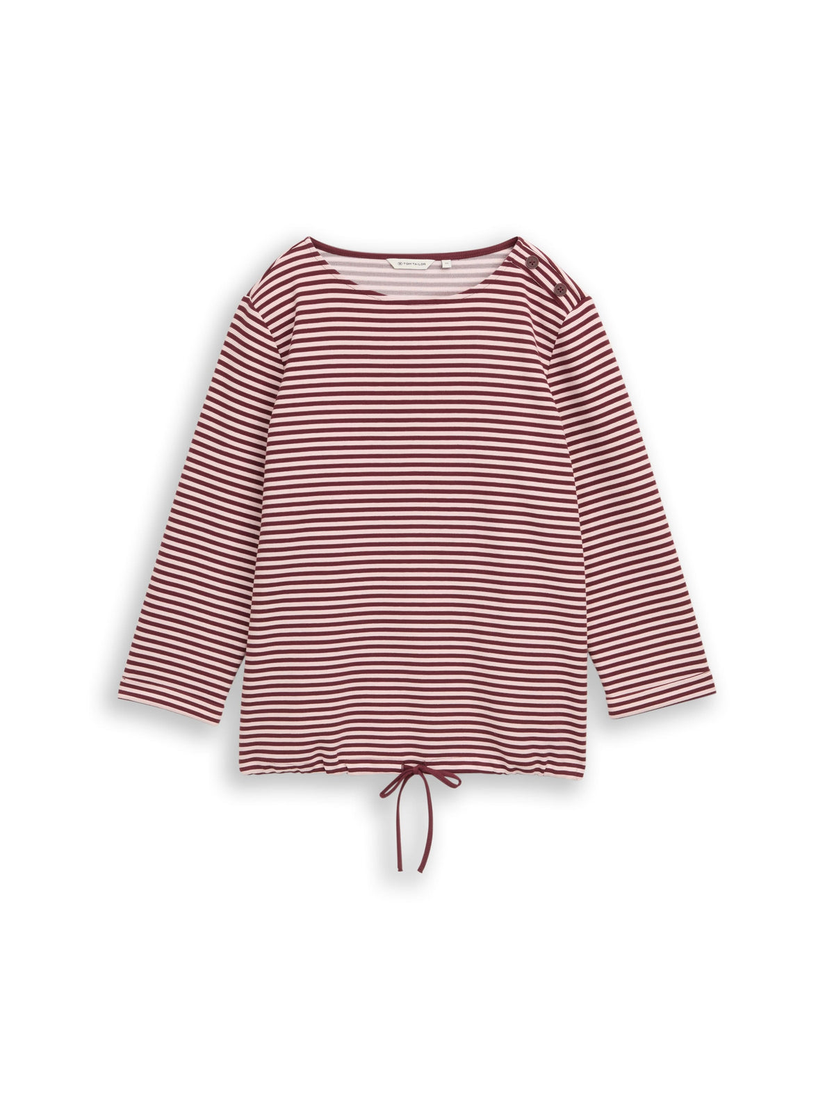 Langarmshirt mit Knopf-Details