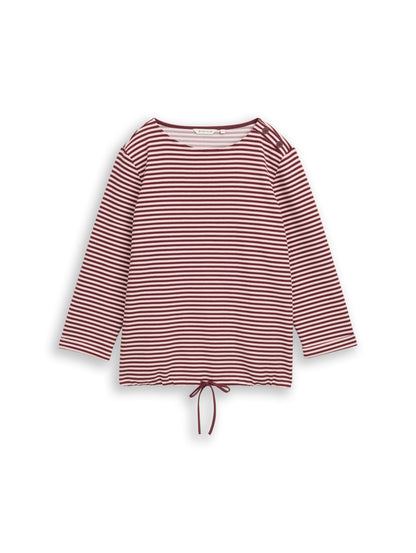 Langarmshirt mit Knopf-Details