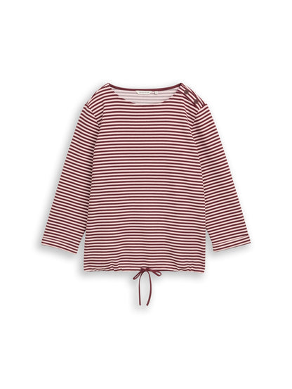 Langarmshirt mit Knopf-Details