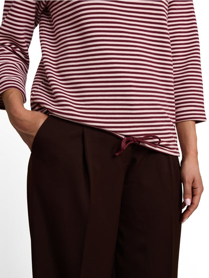 Langarmshirt mit Knopf-Details