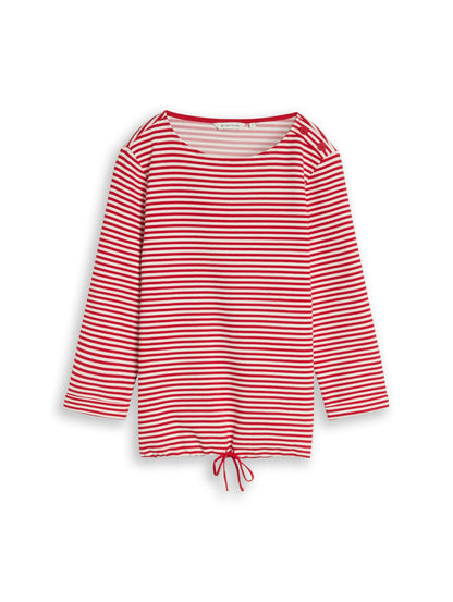 Langarmshirt mit Knopf-Details