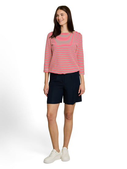 Langarmshirt mit Knopf-Details
