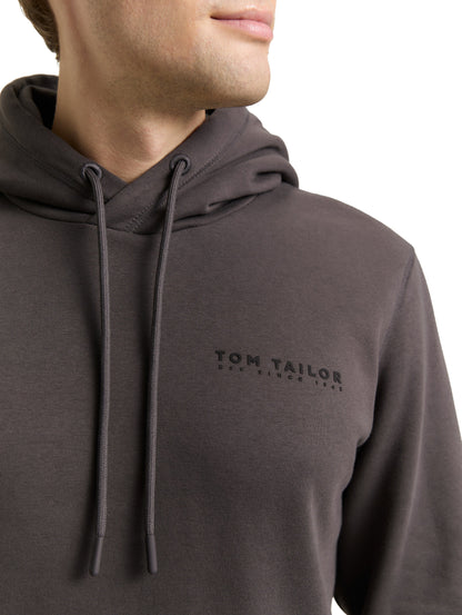 Hoodie Sweatshirt mit Logo-Print