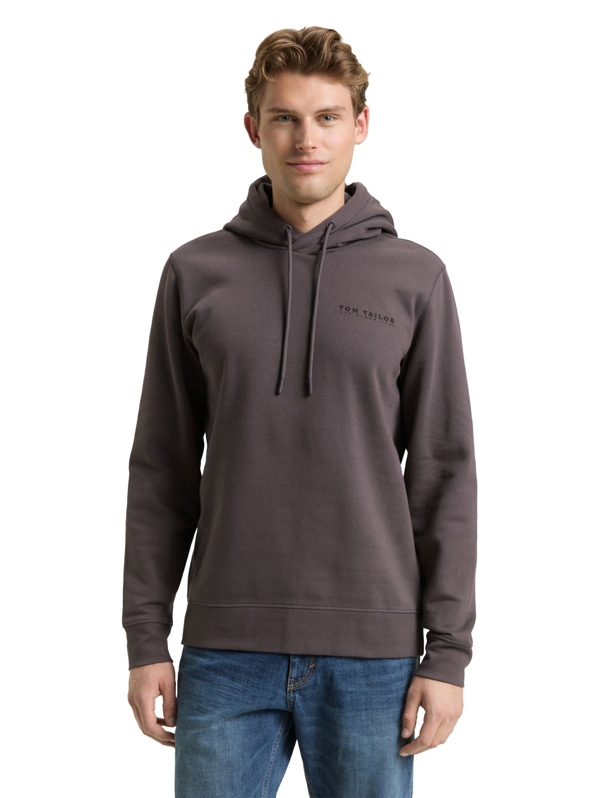 Hoodie Sweatshirt mit Logo-Print