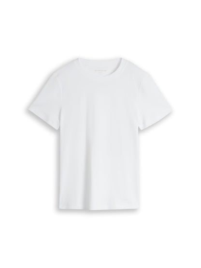 Basic T-Shirt aus Baumwolle