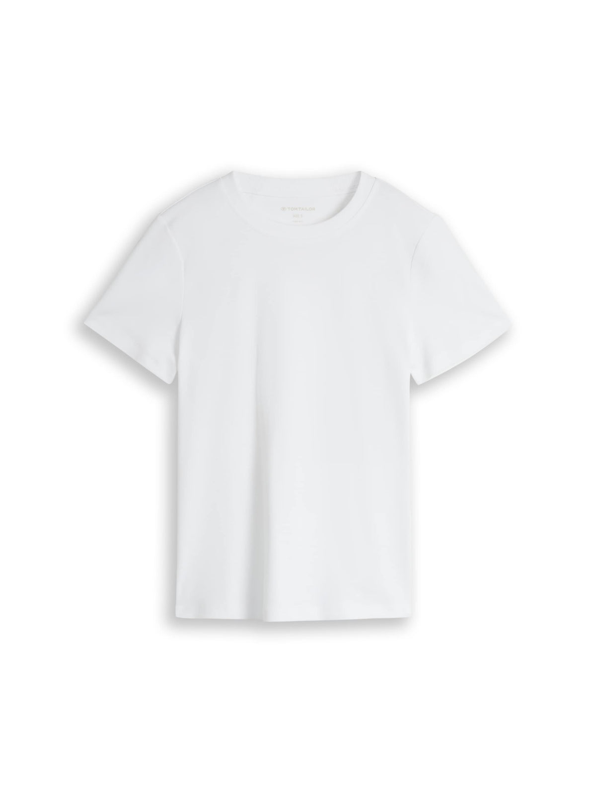 Basic T-Shirt aus Baumwolle