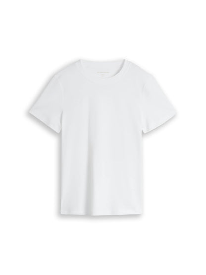 Basic T-Shirt aus Baumwolle