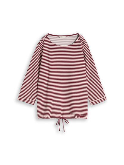 Plus Size - Langarmshirt mit Knopf-Details