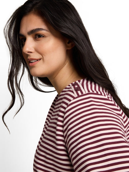 Plus Size - Langarmshirt mit Knopf-Details