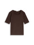 Basic T-Shirt mit Rundhalsausschnitt
