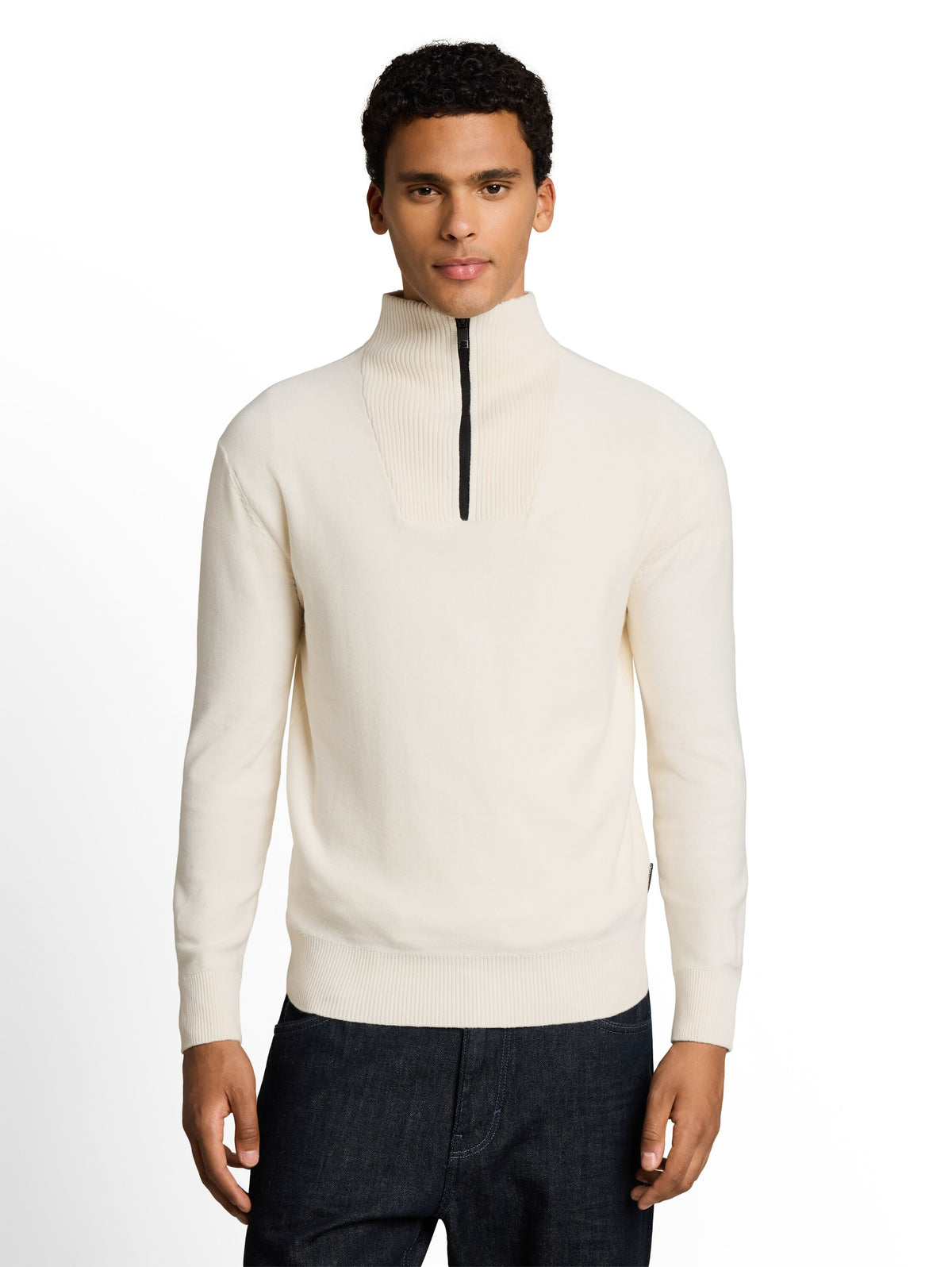 Troyer Strickpullover aus Baumwolle