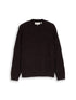 Loose Fit Strickpullover mit Strukturmix
