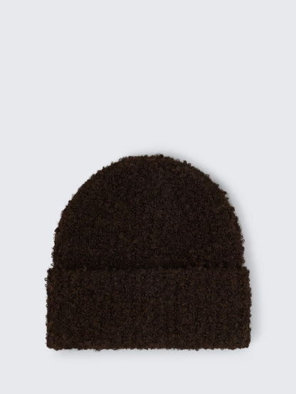 Bouclé Beanie Mütze