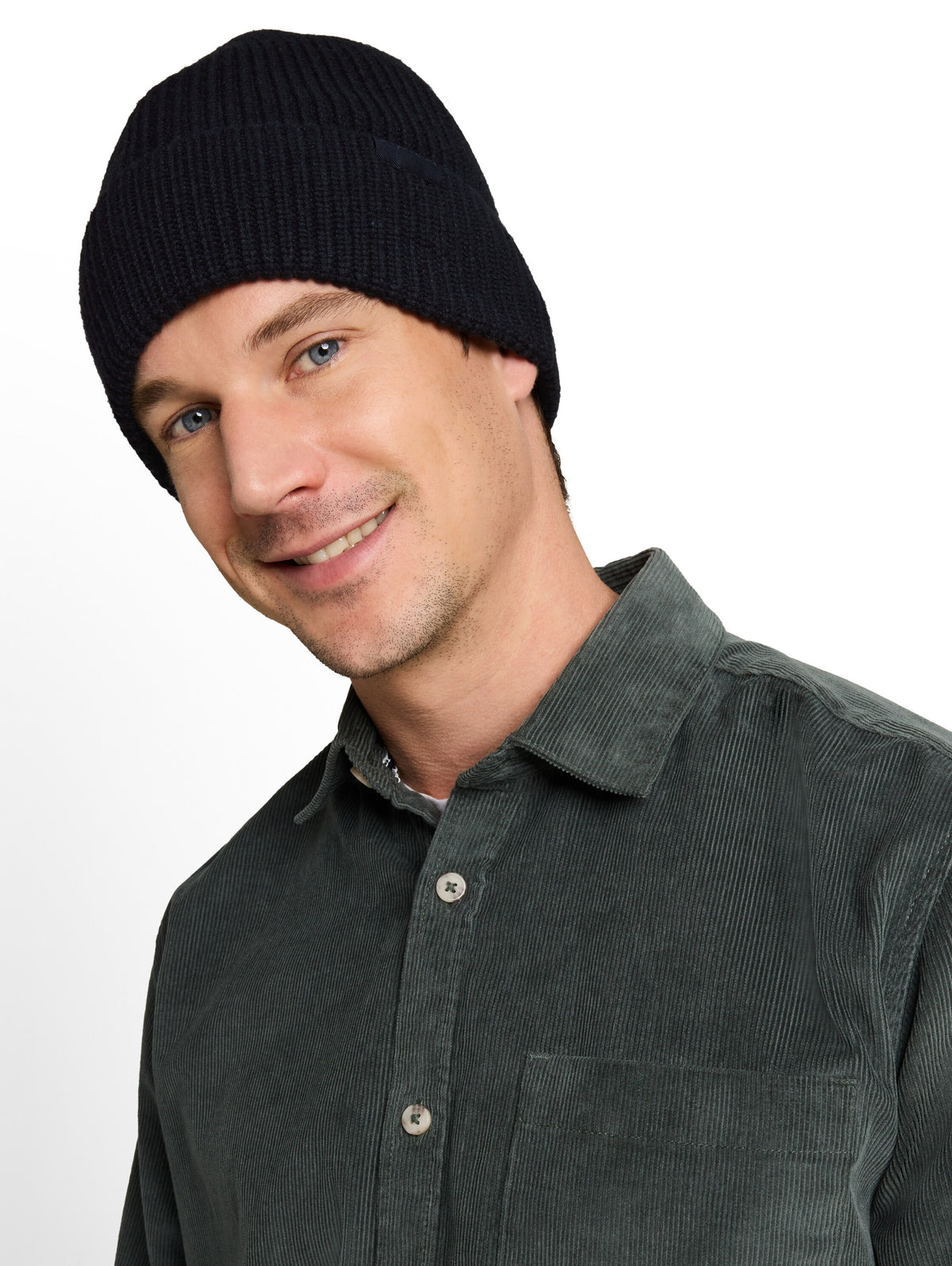 Beanie Mütze mit Logo-Label