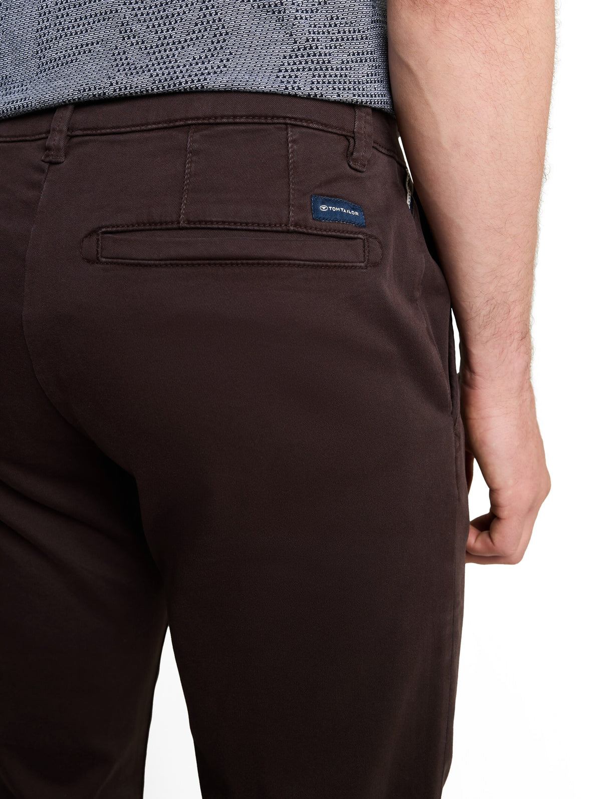 TTSIMON SLIM Chino Hose im Washed-Look
