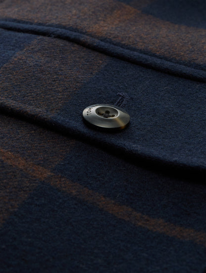 Overshirt mit Wollanteil