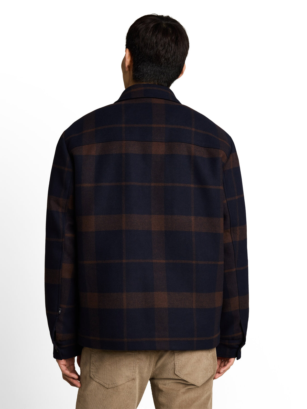 Overshirt mit Wollanteil