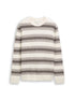 Strickpullover mit Streifenmuster