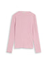 Langarmshirt mit Rippstruktur