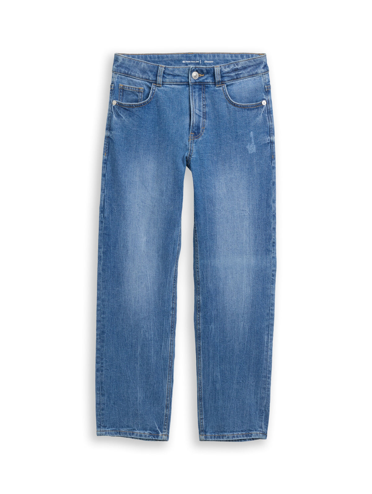 Straight Jeans mit Stretch