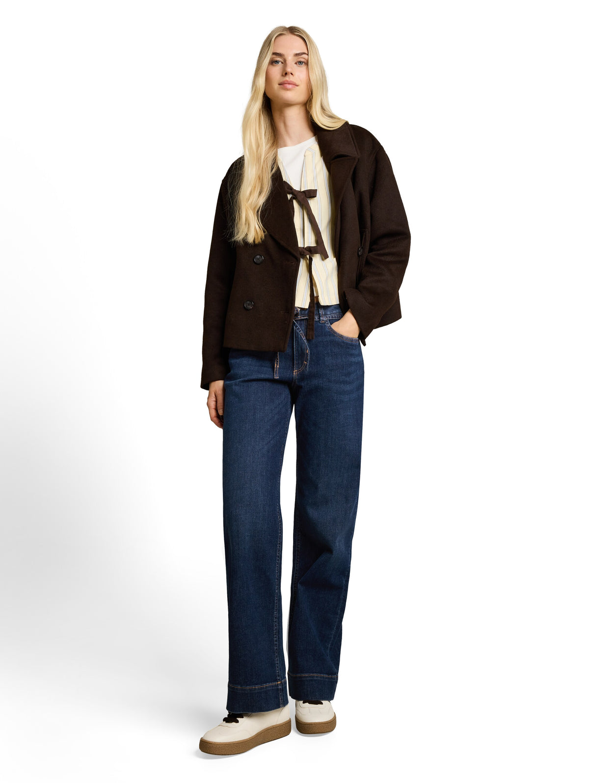 TTEMILY WIDE Jeans mit Bindegürtel