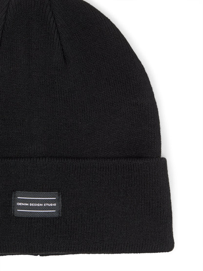 Beanie Mütze mit Logo-Badge