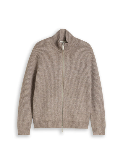 Strickjacke mit Wollanteil