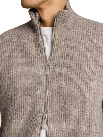 Strickjacke mit Wollanteil