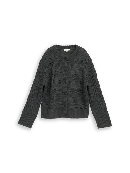 Cardigan mit Wollanteil