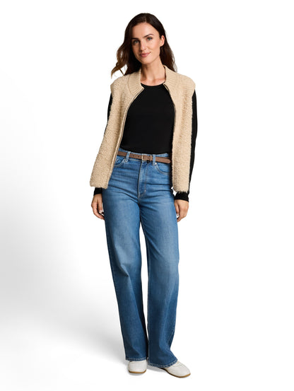 Basic Langarmshirt aus Baumwolle