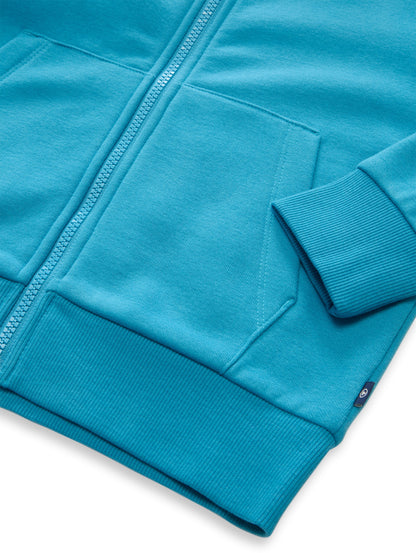 Sweatjacke mit Stehkragen