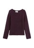 Bouclé-Pullover regular