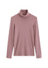 Rollkragen-Longsleeve regular
