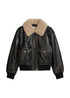 Lederjacke im Aviator-Stil regular