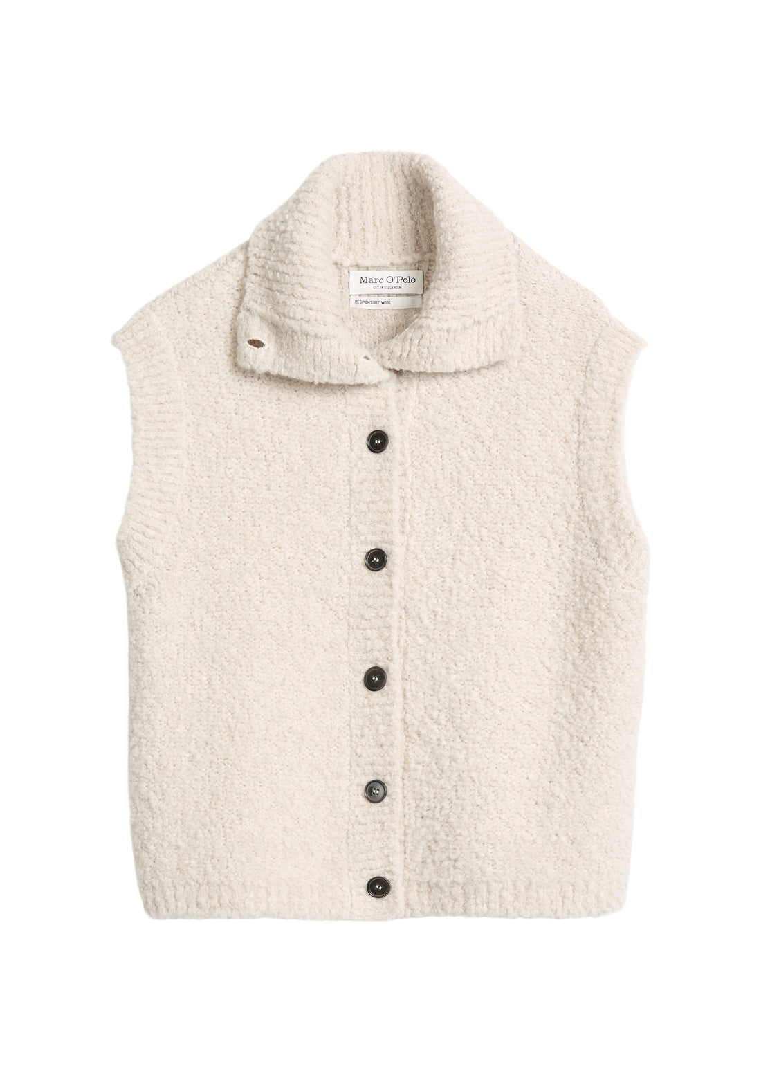Ärmelloser Cardigan slim