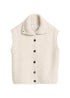 Ärmelloser Cardigan slim