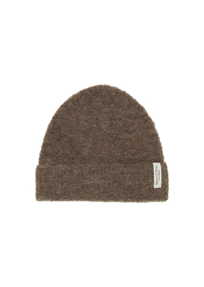 Bouclé-Mütze