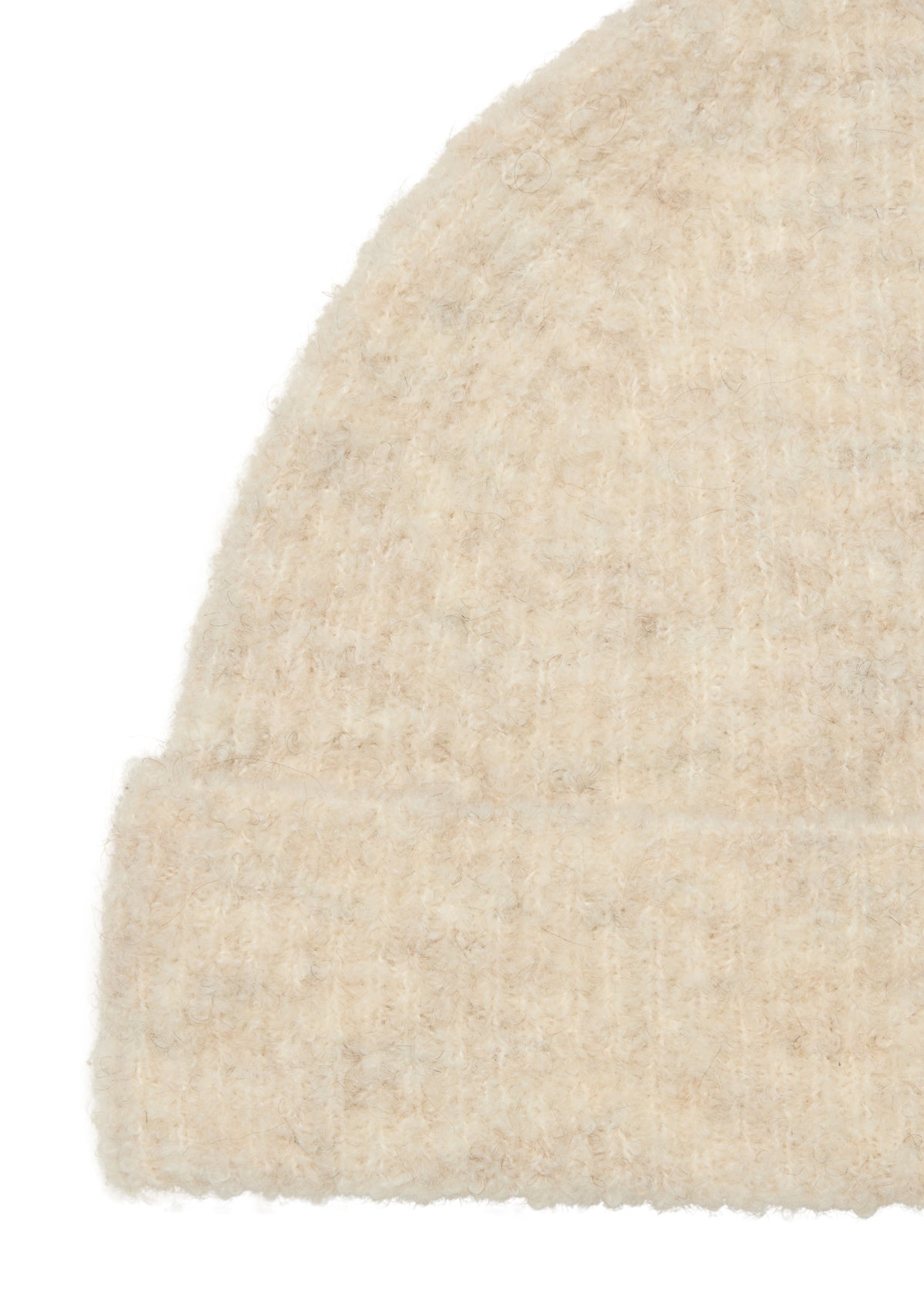 Bouclé-Mütze