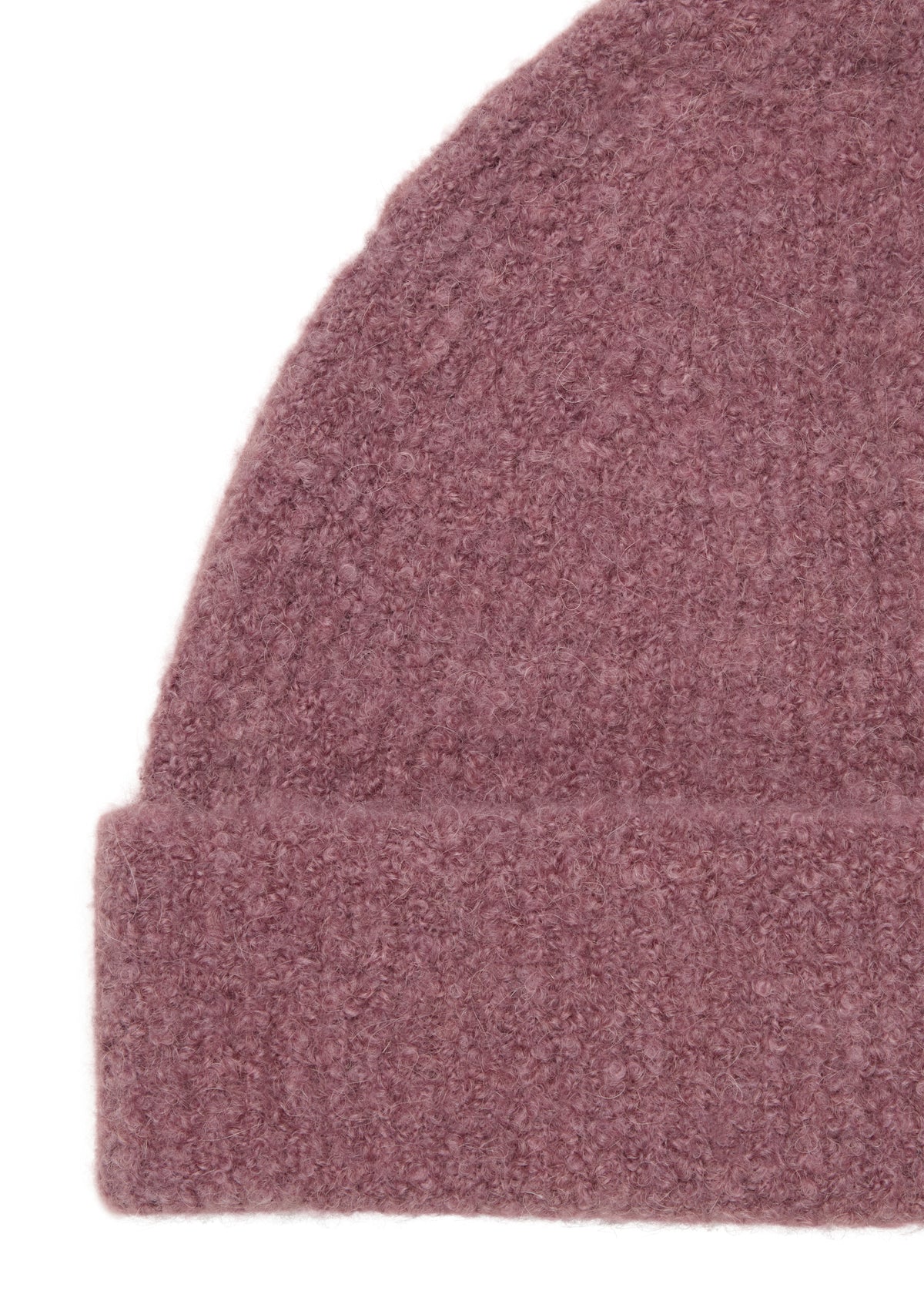 Bouclé-Mütze