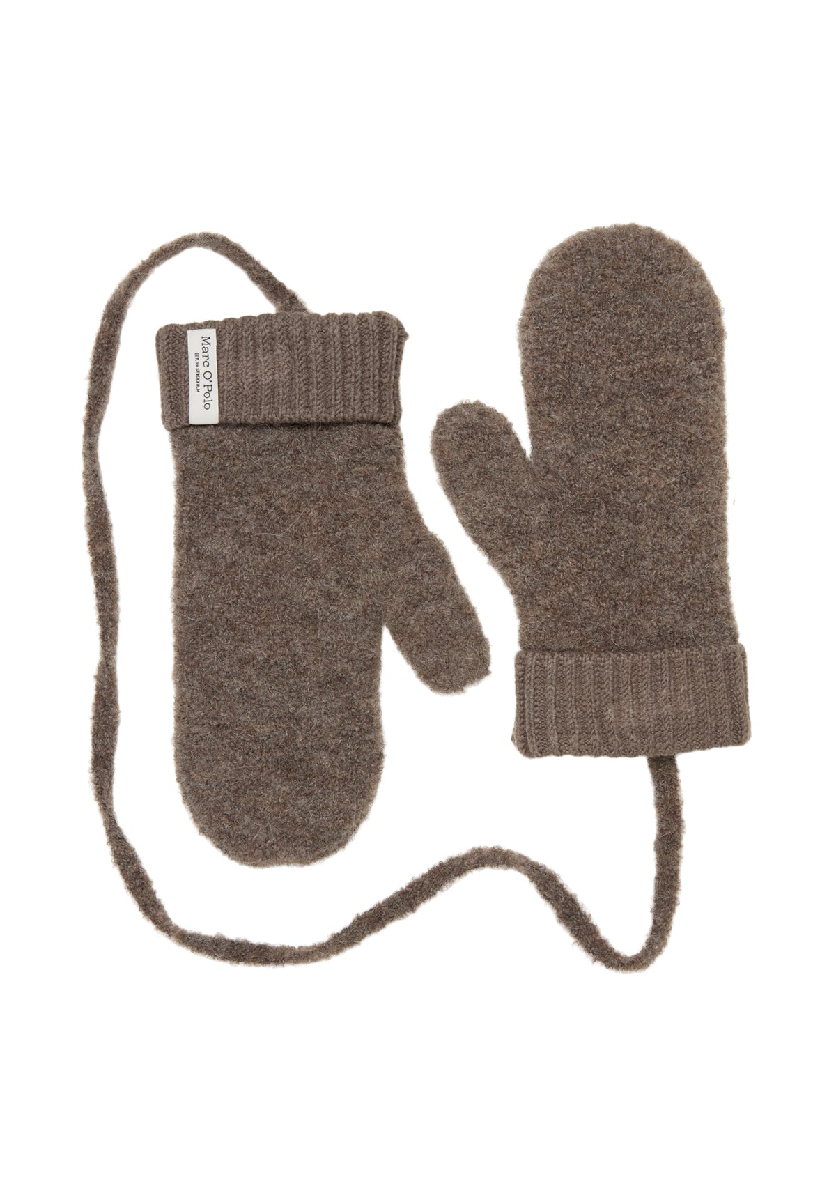 Bouclé-Fäustlinge