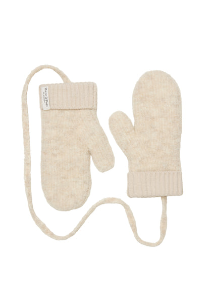Bouclé-Fäustlinge