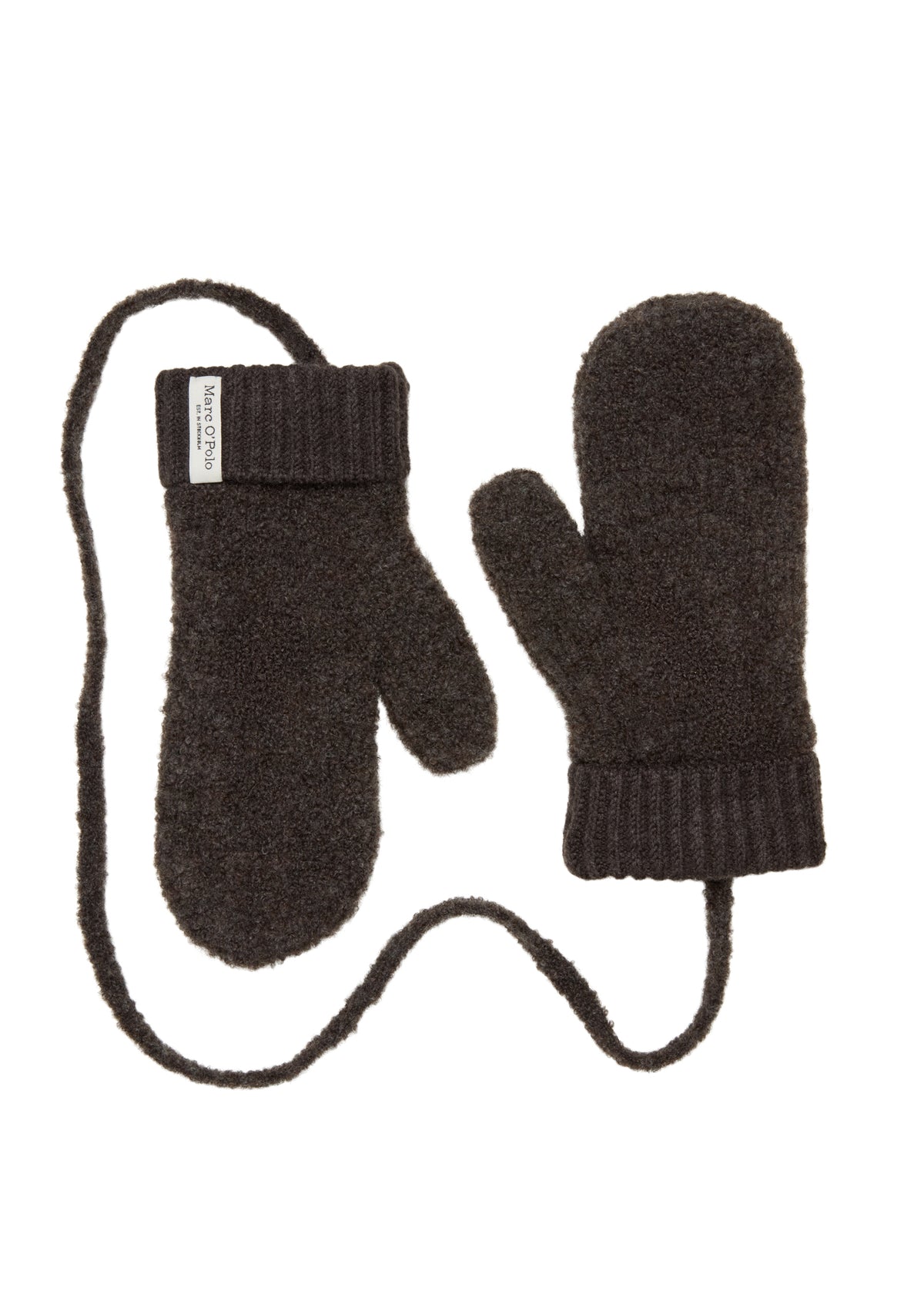 Bouclé-Fäustlinge