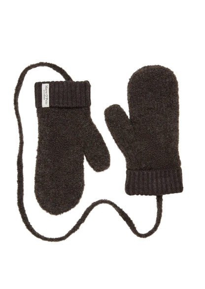Bouclé-Fäustlinge