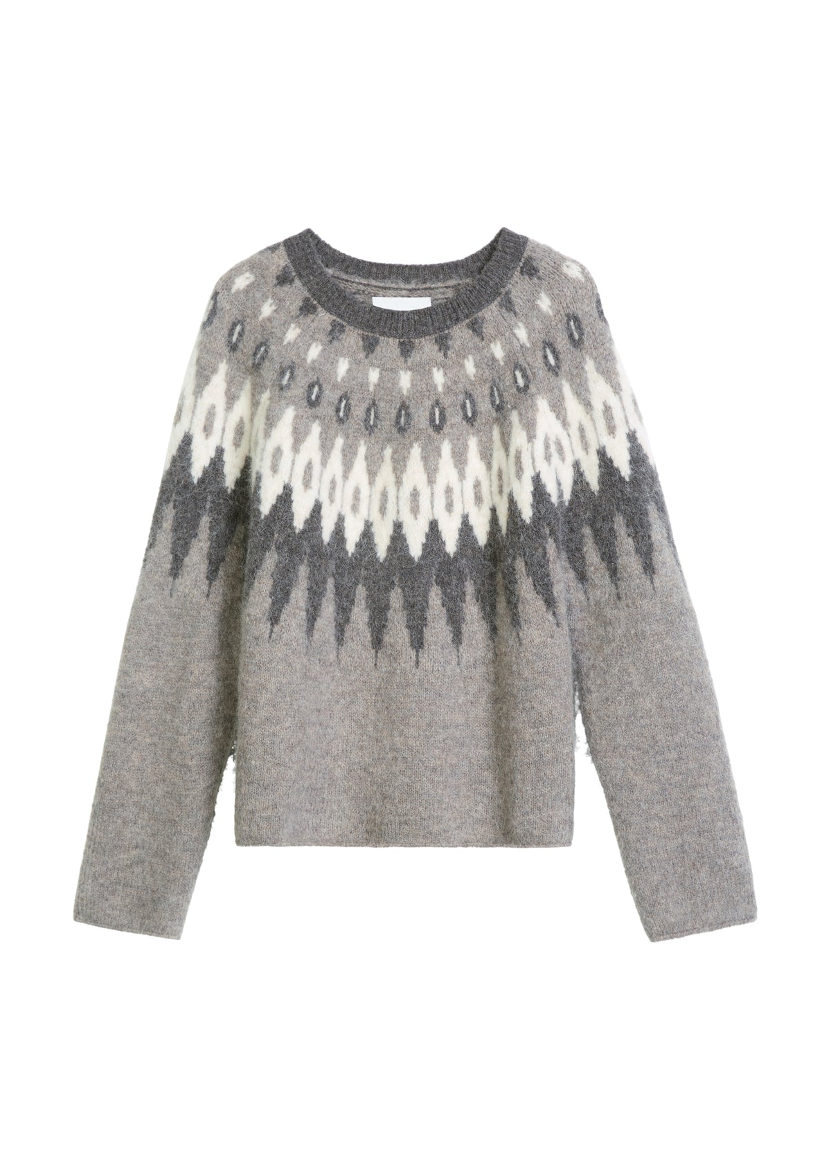 Jacquard-Pullover regular