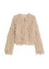 Fransen-Cardigan cropped